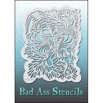 Full Size Bad Ass Stencil 6032 Full Size Bad Ass Stencil 6032